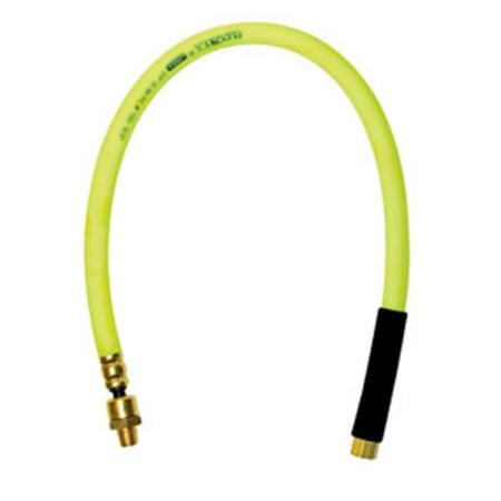 LEGACY MFG. CO. Legacy Mfg. HFZ3802YW2B Zilla Whip 0.3 8 in. x 2 Ball Swivel Whip Hose LEG-HFZ3802YW2B